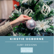 Juby Interior Design by Kirstie. Christmas tree design and advice.